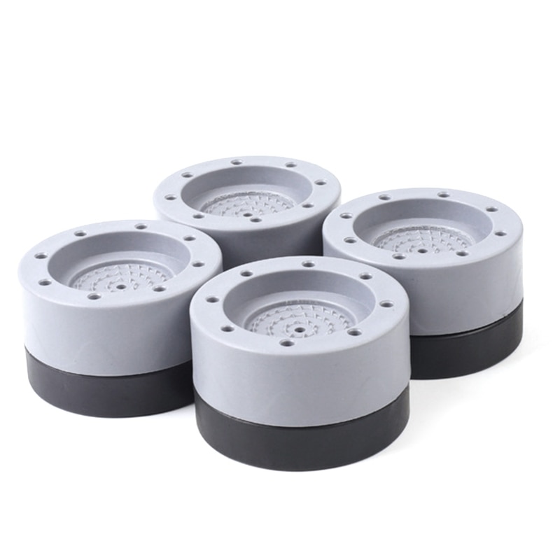 4 stücke Schock und Lärm abbrechen Waschmaschine Unterstützung Anti-Unterhose Anti Vibration Trockner ErhöHenne Höer Füße Pads