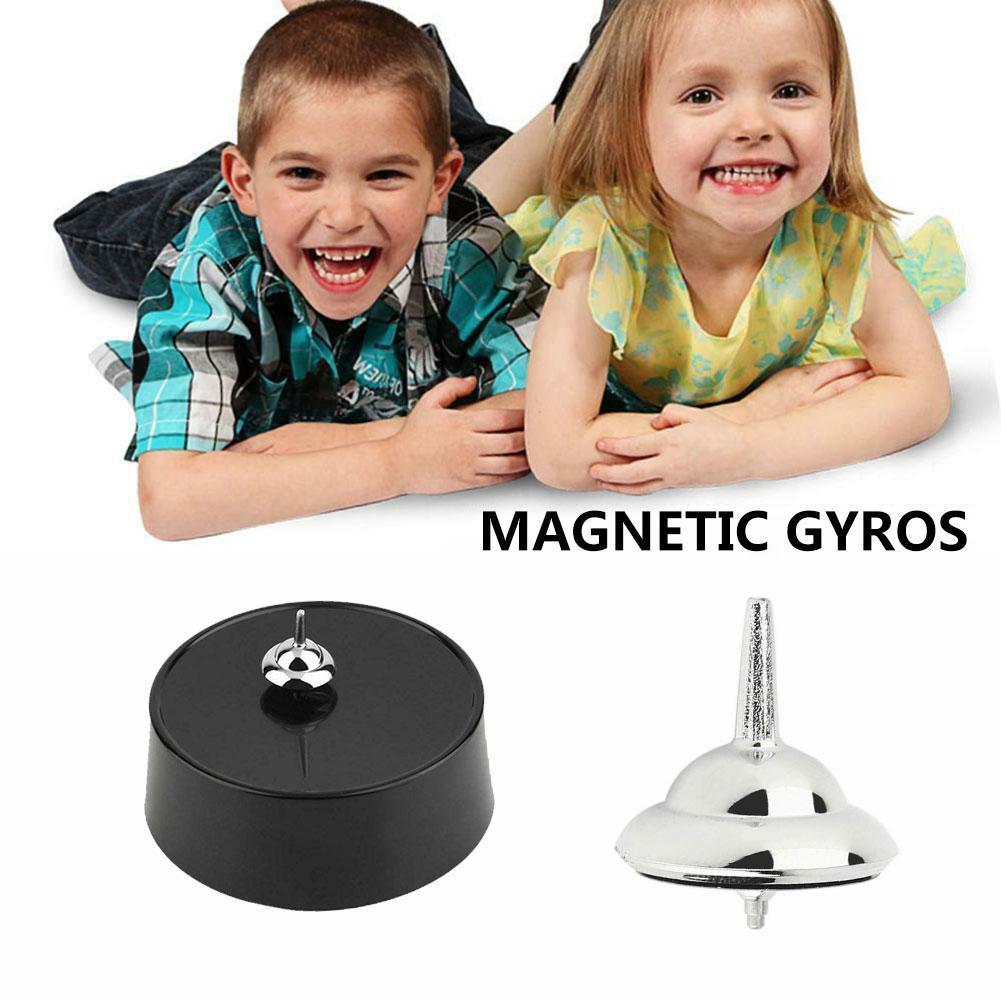 Magnetische Gyroscoop Magical Intelligente Forever Moving Vinger Motion Gyro Speelgoed Klassieke Stress Perpetual Desktop Spinne S8T0