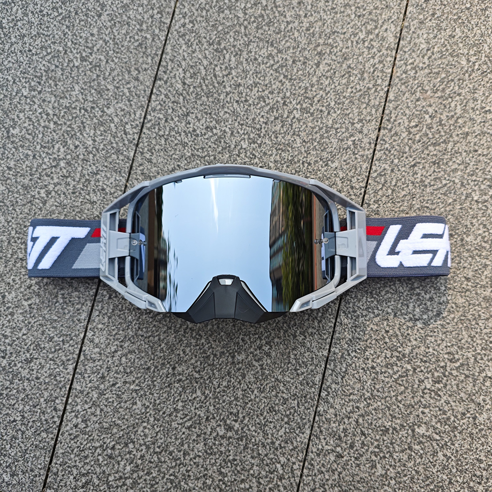 Motorcycle Glasses Velocity6.5 Helmet Goggles Windbreak Ventilate BMX ATV Moto Dirt Bike Outdoor Sports Glasses Safety Goggles: Champagne