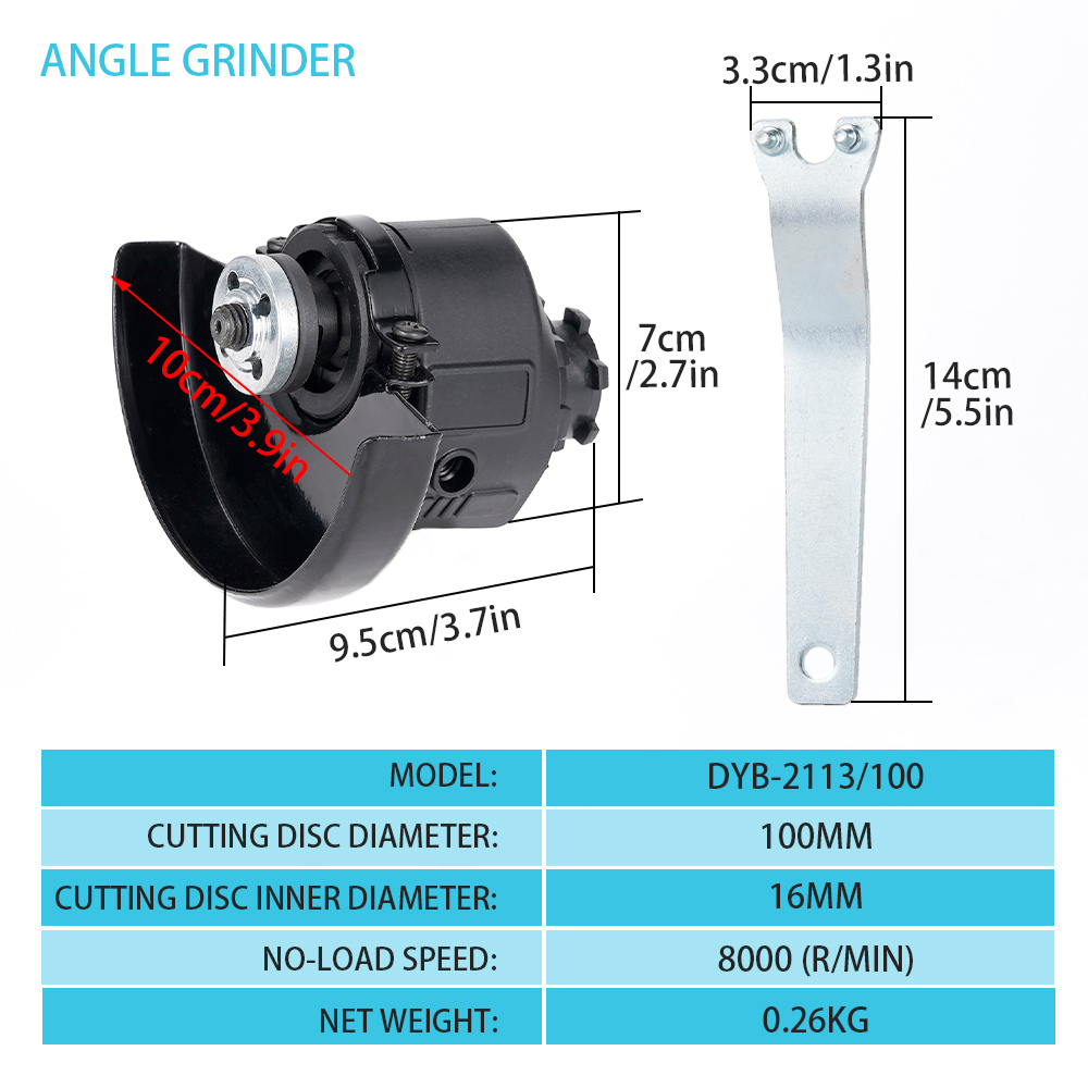 Brushless Oscillating Multi-Tool Accessory For Universal Electric Drill/Wrench/Trimmer Electric Angle Grinder Polisher Jig Saw: Red