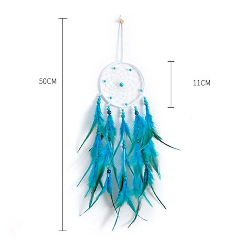 Original apanhador de sonhos com ou sem luz decorações de penas pendurado arte presentes para amigos criativo presentes do dia dos namorados: 10-Without lights