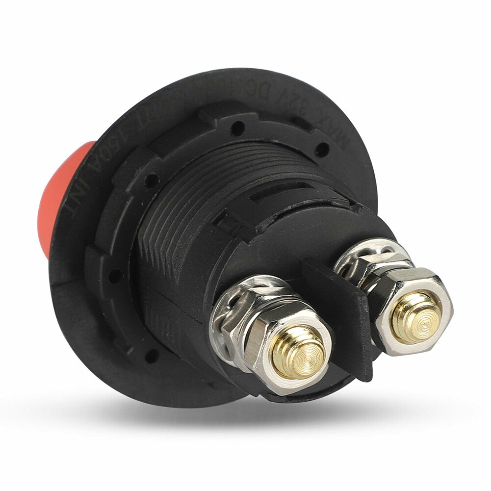 Aislador de batería 100A, interruptor de corte de desconexión seguro para coche marino, camión, barco, RV, ATV, M8617