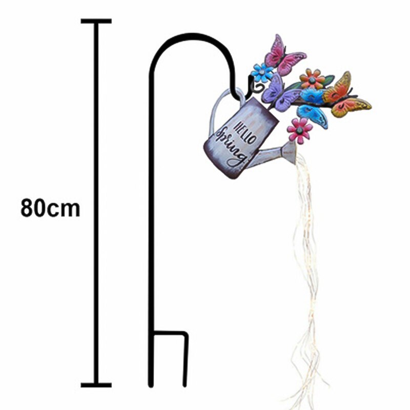 Tuin Decoratie Licht Outdoor Ster Type Solar Douche Tuin Art Licht Decoratie Outdoor Tuinieren Gazon Lamp Led Outdoor