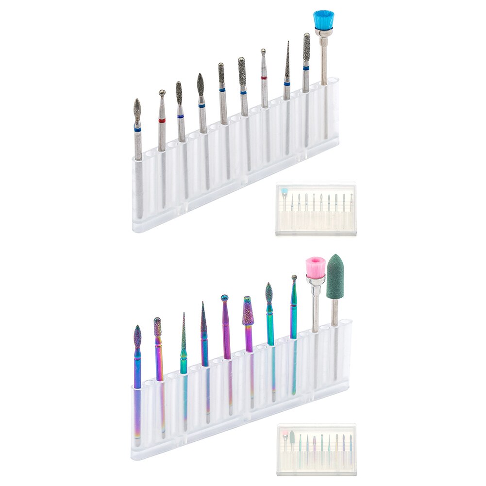 10Pcs Elektrische Nail Sander Pedicure Manicure Kit Manicure Gereedschap Praktische Nail Slijpen Hoofd Voor Dode Huid Remover Hoofd