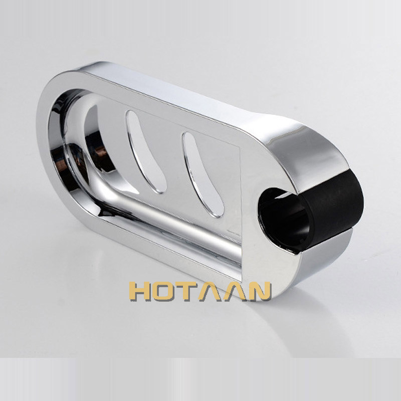 24mm plast dusjstang såpe oppvaskboks såpeholder såpepall dusjstang glidestang abs krom for glidestang 7023