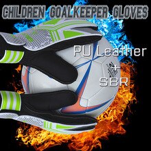 Professionele Kid &#39;S Voetbal Keepershandschoenen Voetbal Kinderen Handschoenen Kids Wearable Goalie Anti-Slip Guantes De Portero