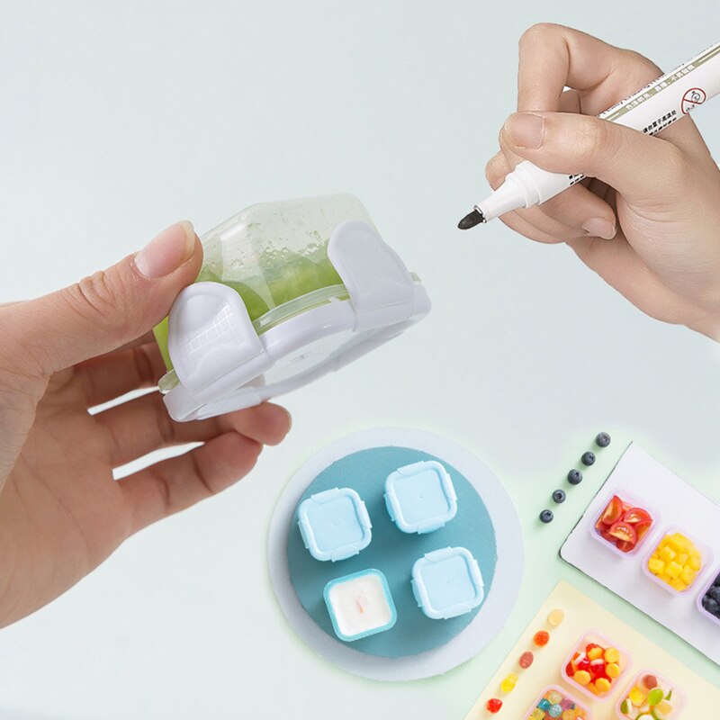 1 stk køkkenopbevaringsboks fugttæt madopbevaringsbeholder små plastikbeholdere