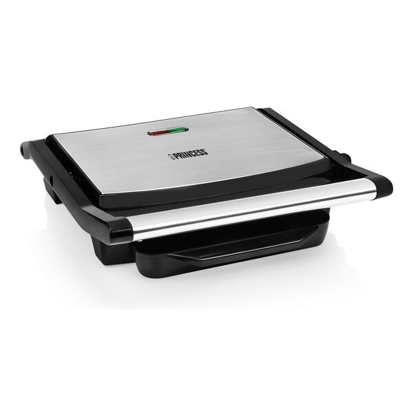 Contact Grill Prinses 112415 2000W Zwart Rvs