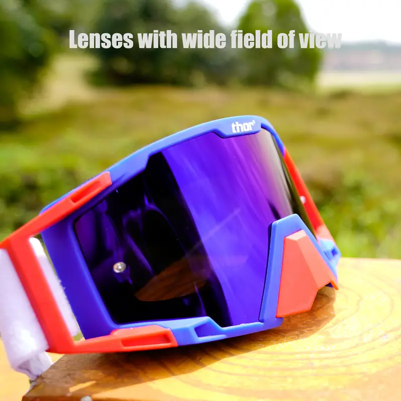 MTB Moto-Cross Brille Motorrad Brille aus-Straße Sonnenbrille Für Mann MX ATV Maske Winddicht Schutz Radfahren Rennen Brille