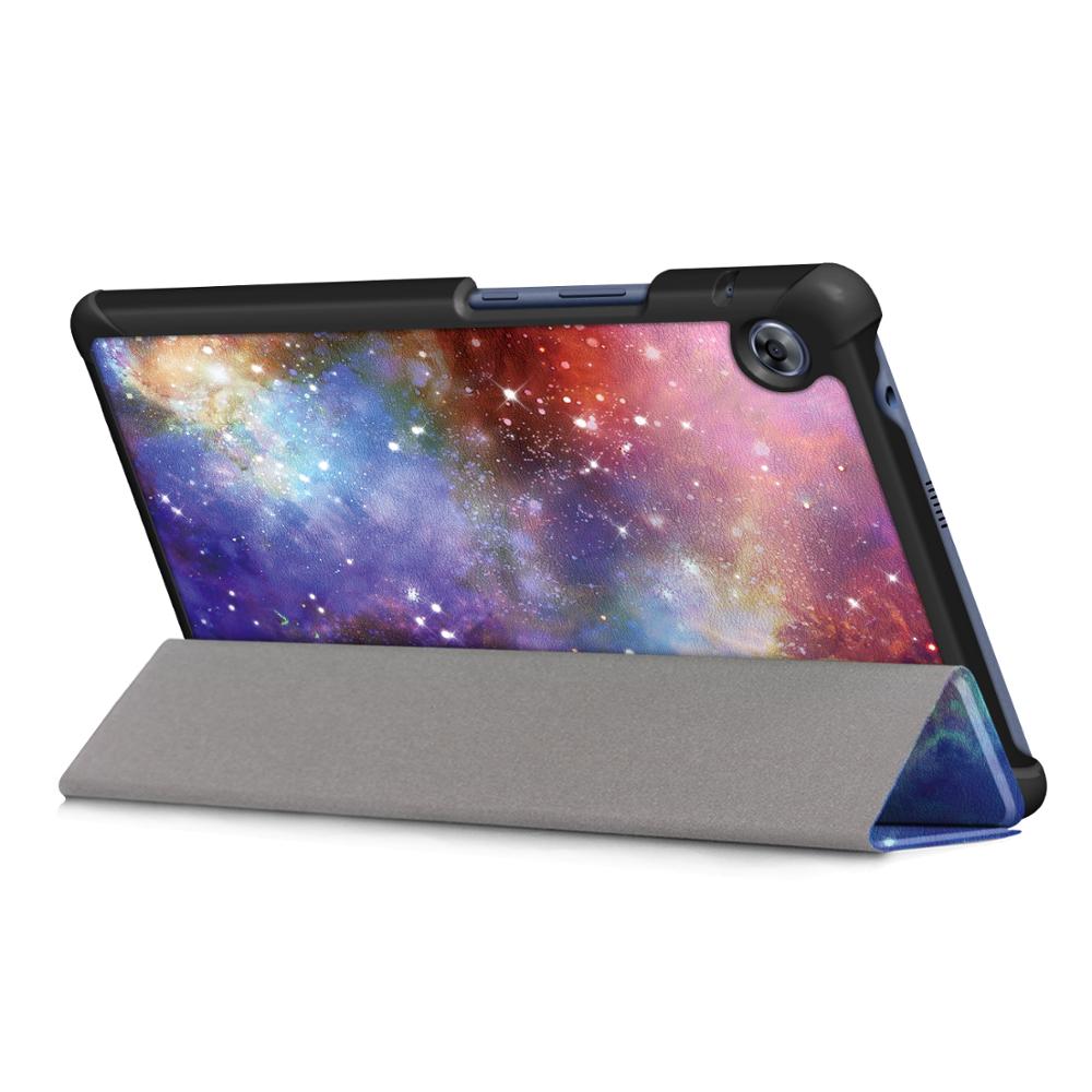 GLIGLE Case for Huawei MatePad T8 released Tablet slim print cover shell+Led+Touch pen