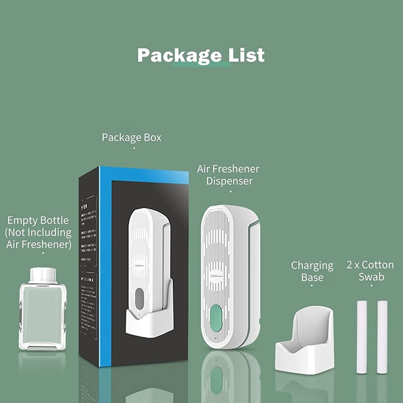 Automatic Air Freshener Air Freshener Dispenser Wall Mounted Desktop Air Freshener USB Rechargeable