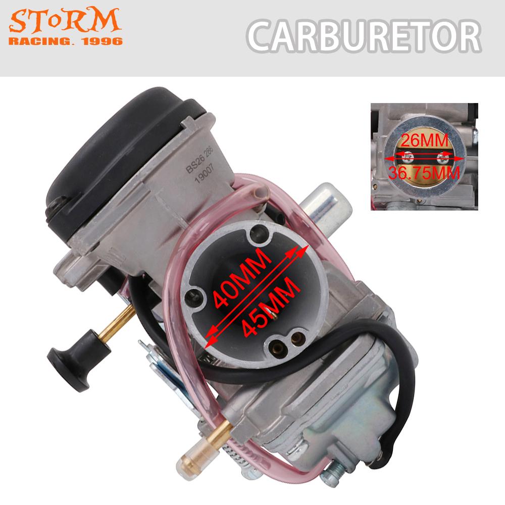 Motorcycle Parts EN125 Euro II Carburetor Carb Carburador For Suzuki EN125 EN-125 EN 125 Mikuni 125cc 26mm