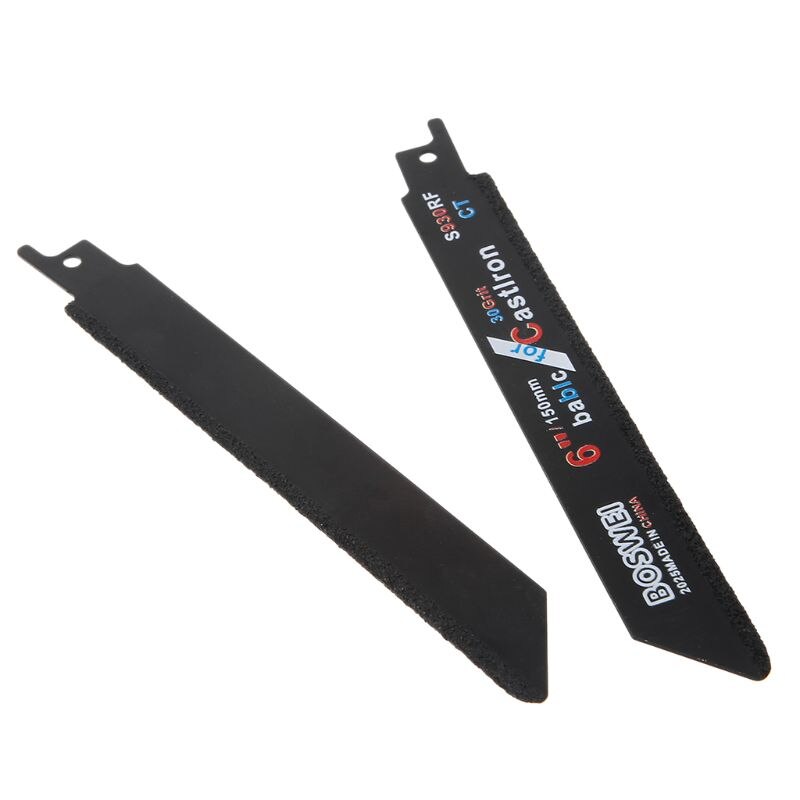 2 Stuks 150 Mm 6 ''Carbide Zaagbladen Voor Snijden Keramische Gietijzeren S930RFCT