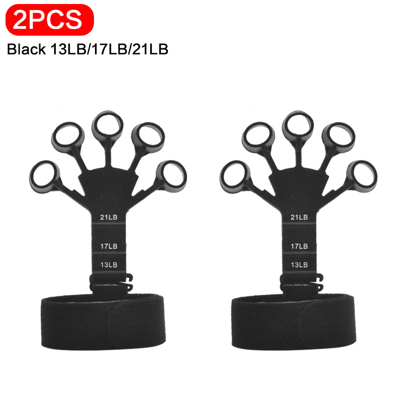 Håndgreb finger power underarm styrke muskel restitution træning griber fitness gym motionstræner træner genoptræning tilbehør: Blå