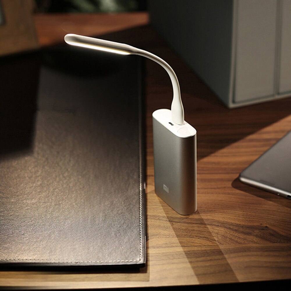 Xiaomi LED Ligh with Switch Adjust Portable t Mini Flexible 5V 1.2W USB LED Lamp for Power Bank Reading Night Light usb lamp mi