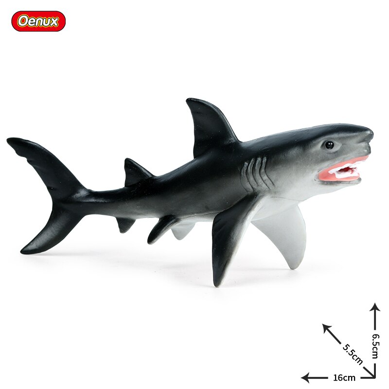 Oenux Zee Leven Onderwater Wereld Walvishaai Krab Schildpad Action Figure Aquarium Ocean Marine Dieren Model Pvc Onderwijs Kinderen Speelgoed