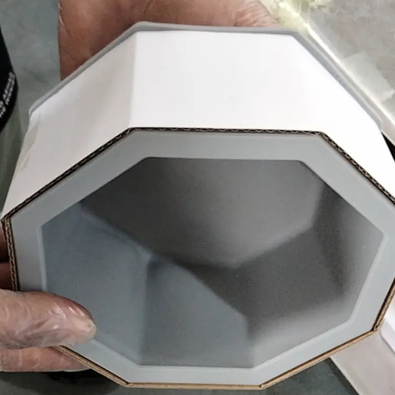 3D Handgemaakte Maken Siliconen Mallen Voor Cement Plant Pot Mallen Succulent Bloempot Beton Cement Klei Mal Vorm