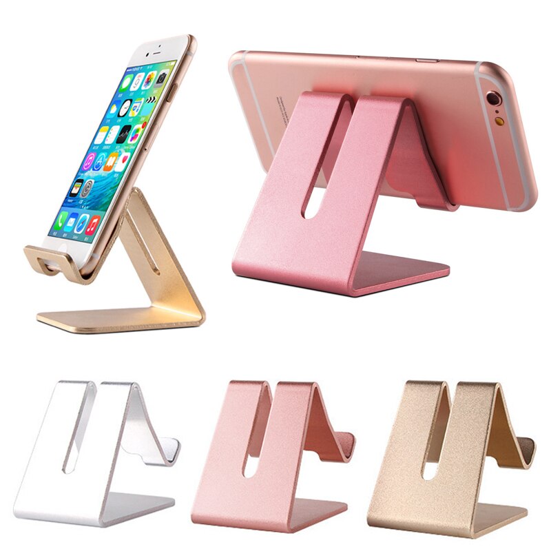Telefonholder stativ mobil smartphone support tablet stander til iphone skrivebord mobiltelefon holder stativ bærbar mobil holder