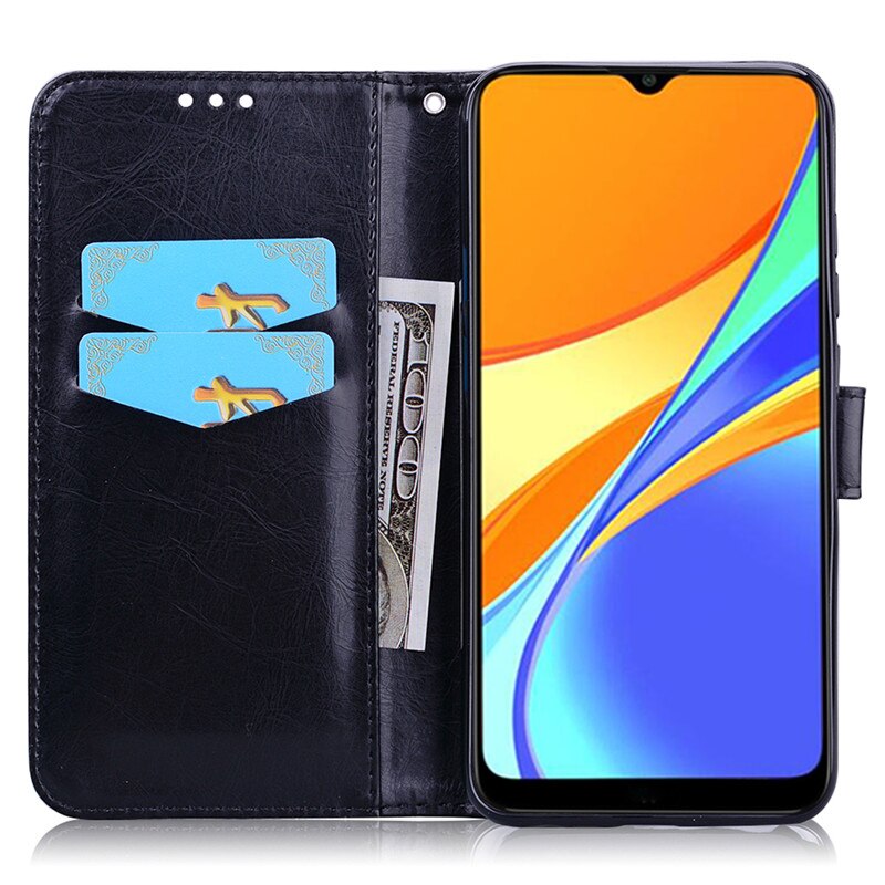 Voor Redmi 9C Nfc Gevallen Xiomi Xiaomei Xiaomi Redmi 9C Nfc Nfs Wallet Leather Flip Case Voor Xiaomi Redmi 9C 9 C Telefoon Gevallen Coque