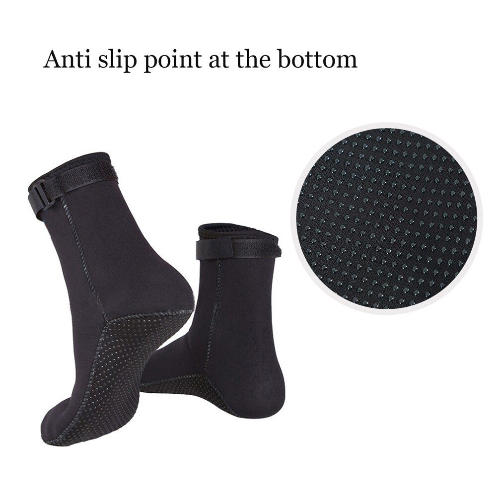 Calcetines de buceo de neopreno para adultos, botas de agua antideslizantes, traje de playa, zapatos de buceo, calcetines de surf