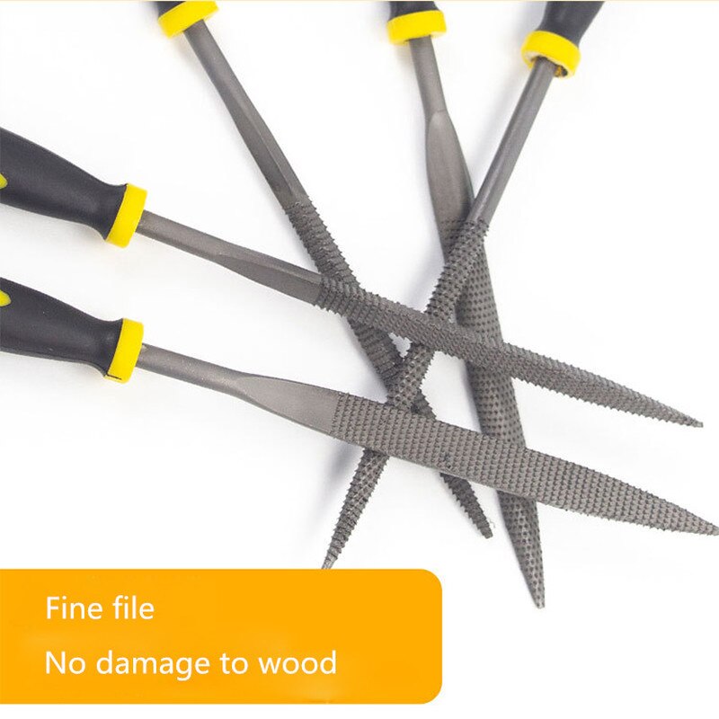 6-piece Mini Woodworking Files Set Wood Files Bodhi Redwood Files Small Assorted carpenter's saw file dremel tools
