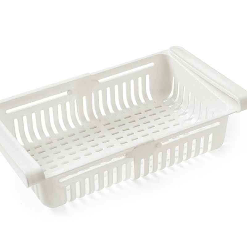 Storage Rack Kitchen Supplies Storage Rack Refrigerator Drawer Cabinet Layer Refrigerator Partition Layer Storage Rack