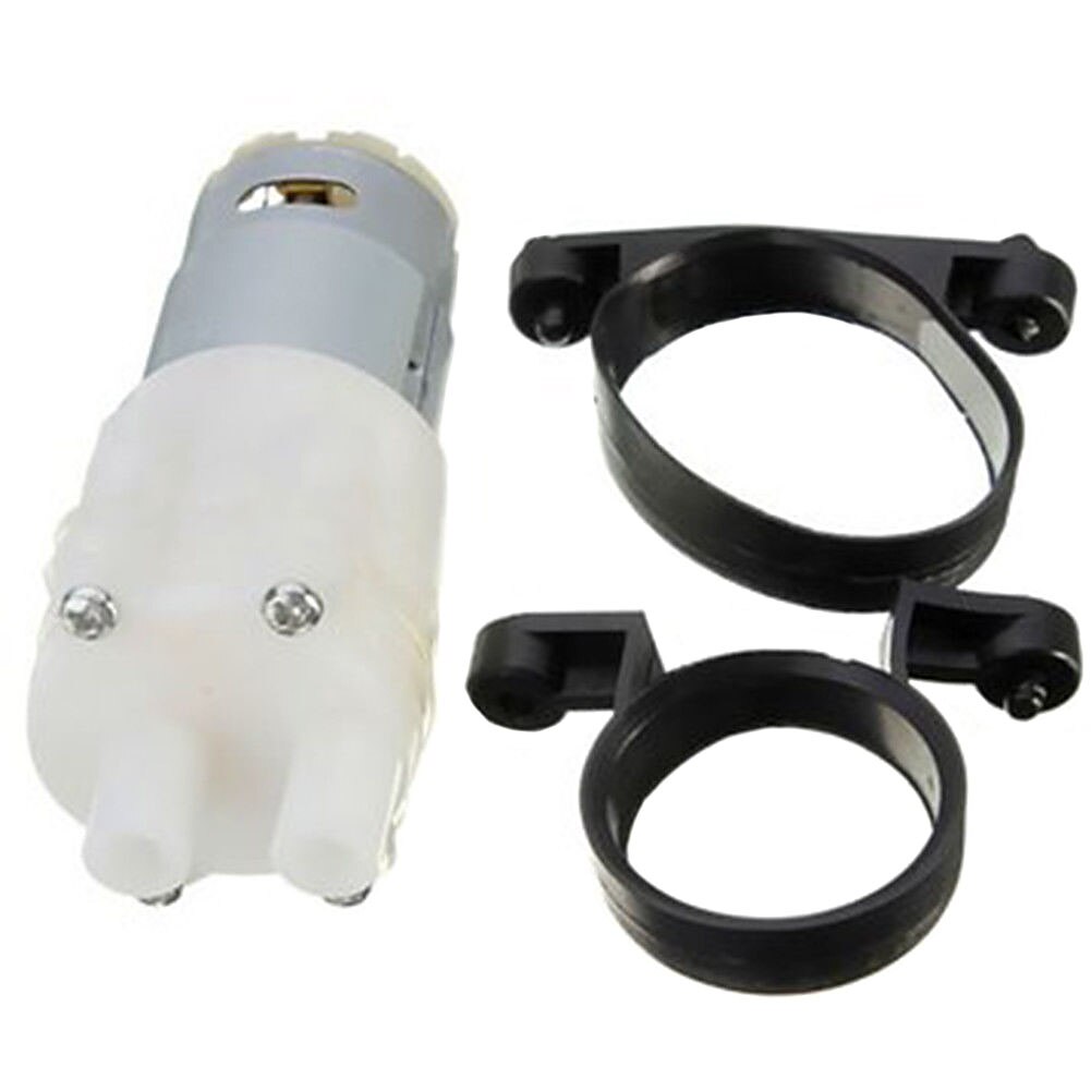 12V R385 Aquarium Pump Motor Water DC Air Pump Pond Fish Tank Mini Oxygen Diaphragm Fountain