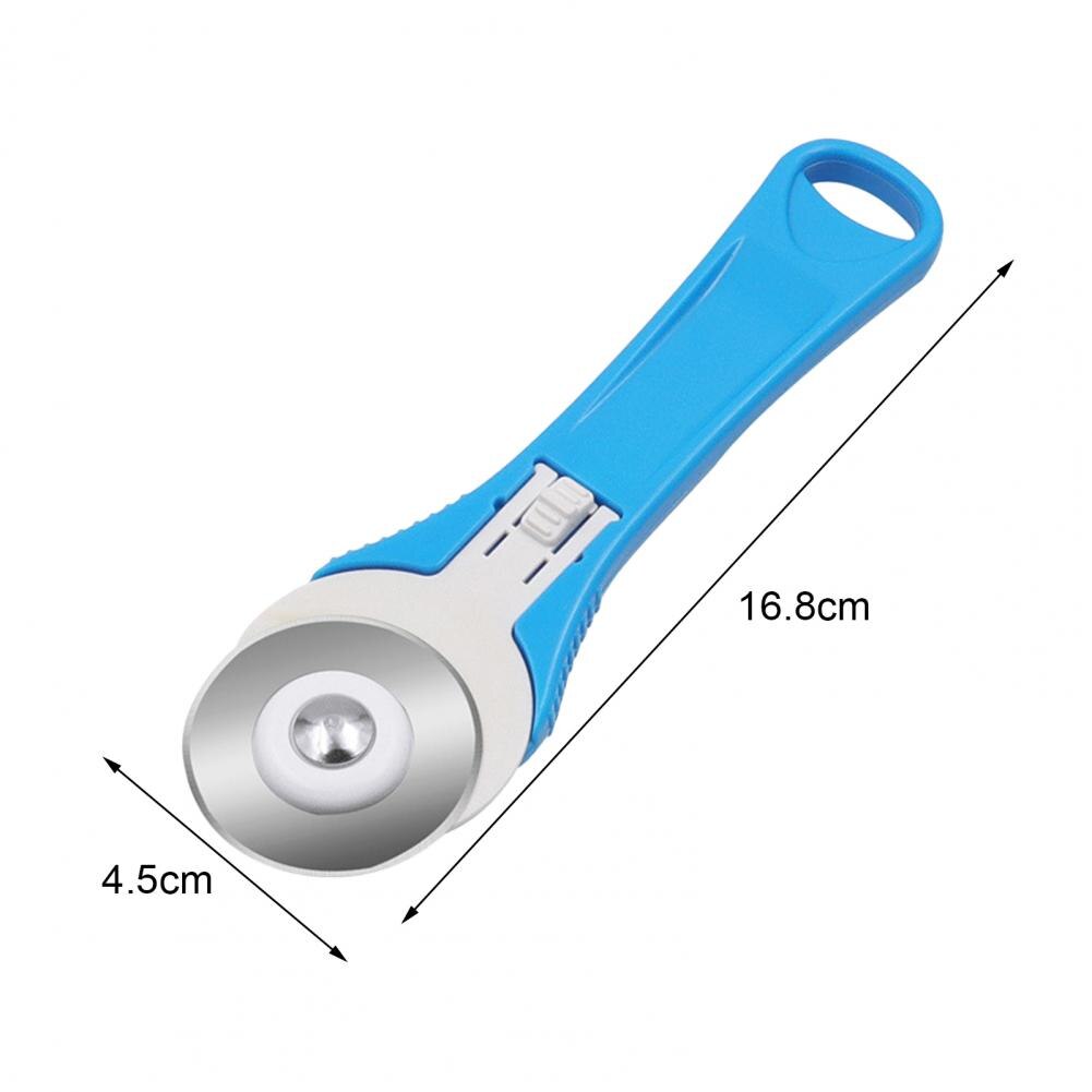 45mm Rotary Cutter Ergonomic Fast Cutting Injection-molded Handle Leather Rotary Cutting Tool for Fabric