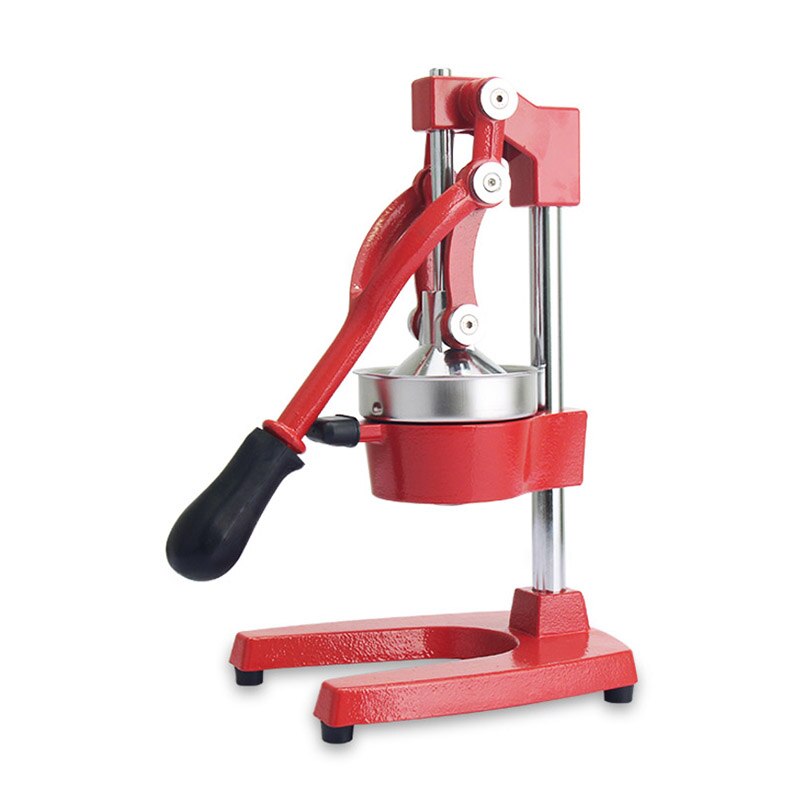 Manual Juicer Multi-function Lemon Orange Juice Machine Stainless Steel Fruit Juicer Commercial Restaurant equipment: red