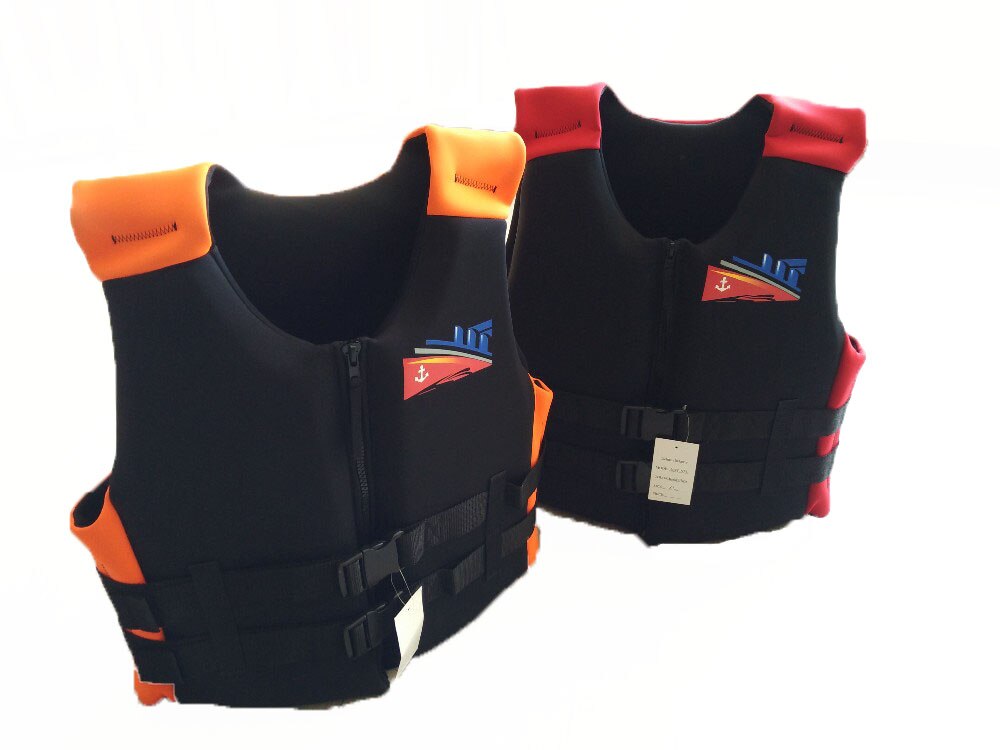Clearance men/adult life jackets life vest life-saving 100% Neoprene Swimming surfing fishing vest Snorkeling kayak