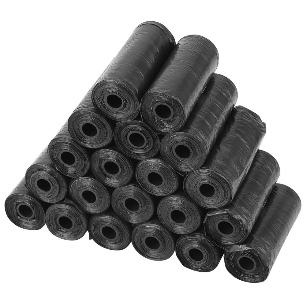 20 40 rollos/paquete 600 Uds. Bolsas de basura para Bolsa para popó de perros para gatos y mascotas, bolsa de recolección de residuos, suministros de limpieza para basura al aire libre