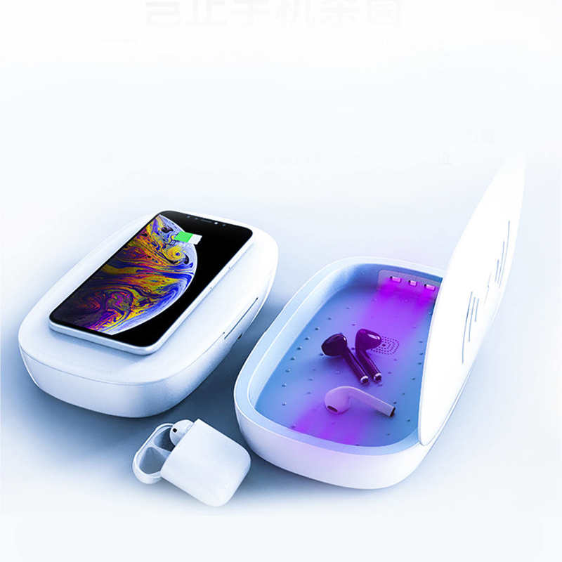 UV Sterilizer Box Mask Phone UV Sanitizer UV Bulb Disinfection Cleaning Device with Germicidal light for Watch Phone Mask