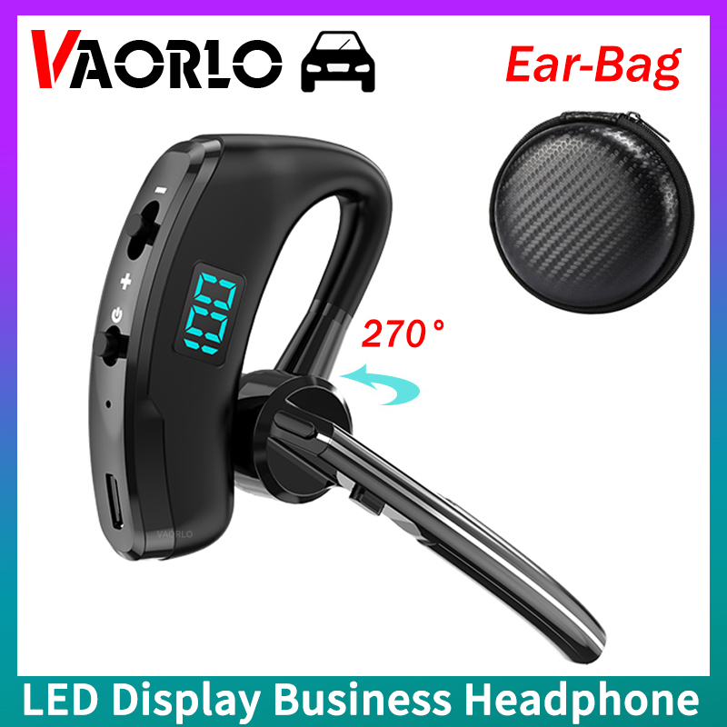 V8S/V9S auricular Bluetooth 5,0 auriculares inalámbricos manos libres de negocios auriculares deportivos estéreo impermeables Haedset con micrófono