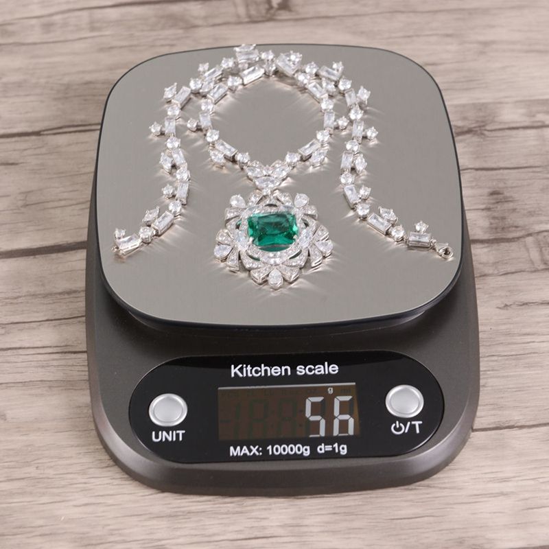 Waagen essen Backen Gewicht Digital LCD Elektronische Waage 10kg (grau)