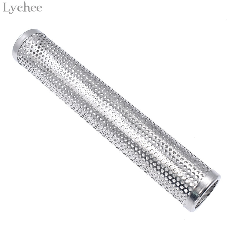 Lychee 12 Inches Ronde Rvs Wire Dampende Barbecue Rek BBQ Grill Mesh Oven Netto Carbon Grill BBQ Buis Mesh