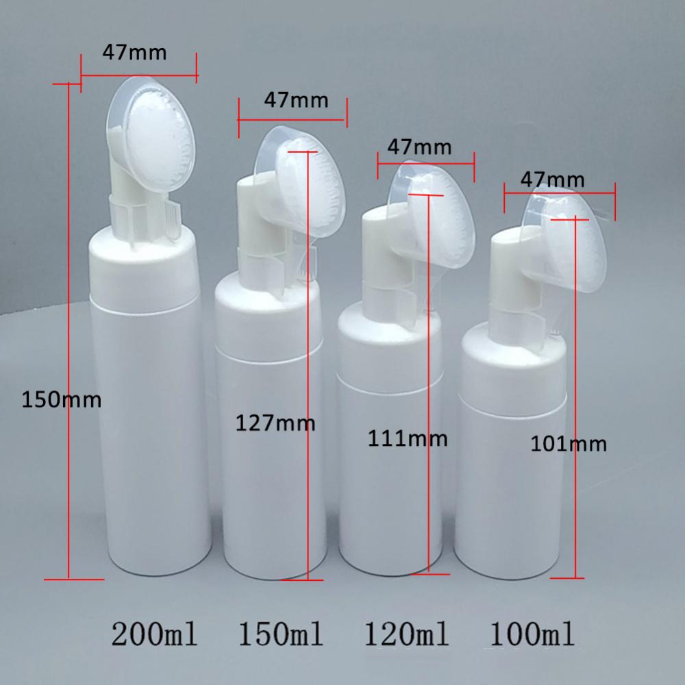 100/120/150/200Ml Lege Gezichtsreiniger Fles Schuimende Mousse Vloeibare Dispenser