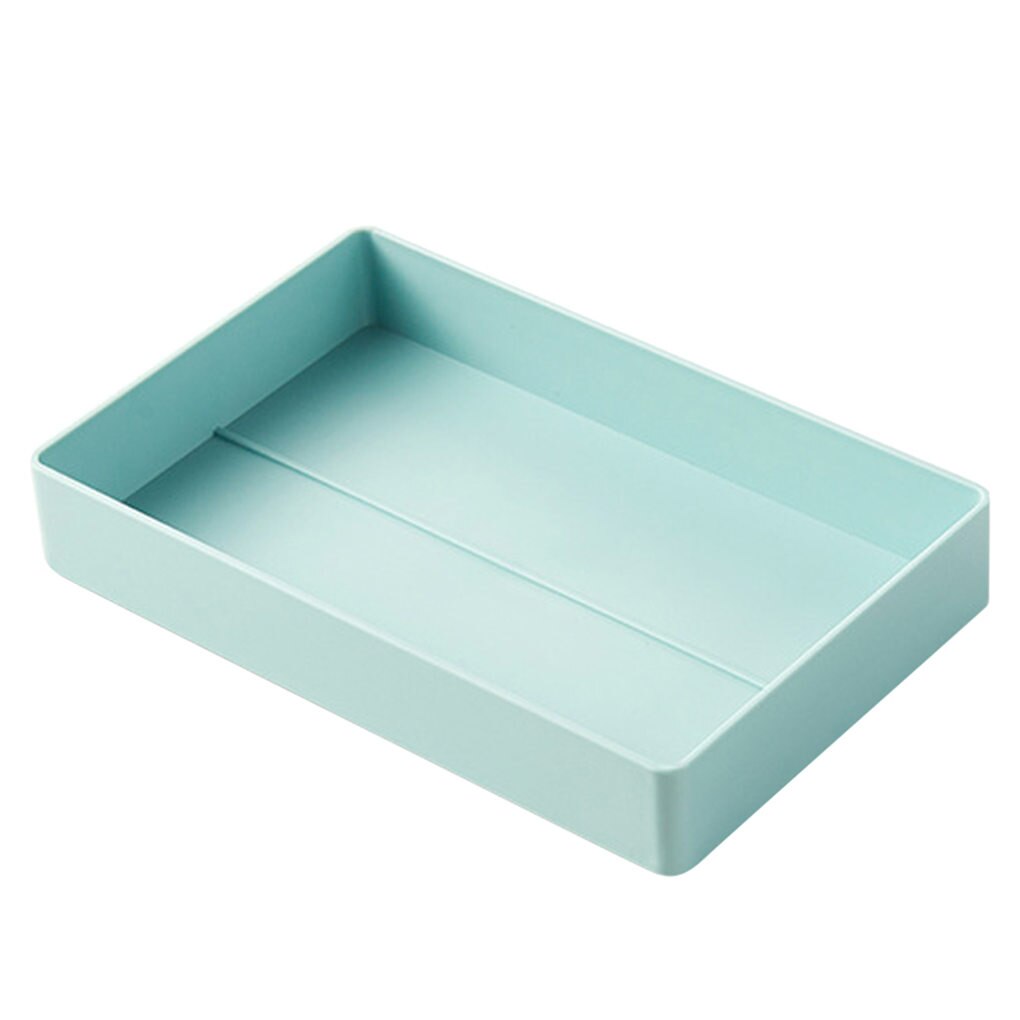 A4 Paper Organizer Document Pen Case Office Table Desk Storage Superposition Filling File Box Plastic A4 Size Storage B: B green