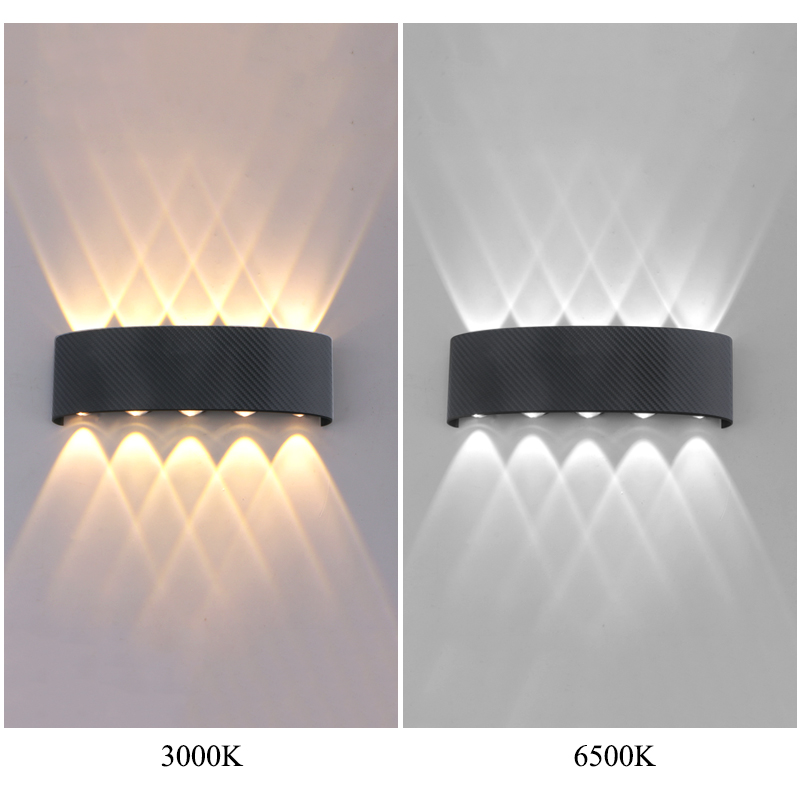 Moderne Outdoor Wandlamp Waterdichte LED Wandlamp AC85-265V 6W 10W Decoratie lampen Voor Slaapkamer Gangpad Galerij woonkamer
