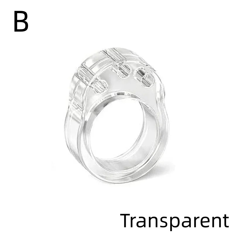 Pvc-Handgrepen Deurstoppers Deur Muurbeschermer Deurbeschermer Buffer Anti-Collision Wandkast Bescherming Pad Deuren Ring Stoppers: L / WHITE