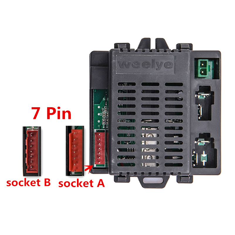 Weelye elektryczny samochód dziecięcy 2.4G odbiornik zdalnego sterowania Bluetooth, Wellye, zabawki do jeżdżenia RX23 RX37 RX18 RX7 RX41