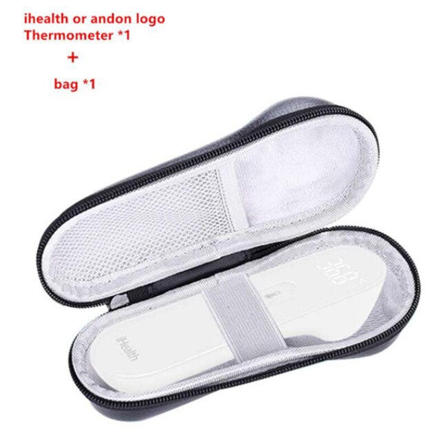 En stock termómetro Xiaomi Mijia iHealth pantalla LED Digital infrarroja para medir la fiebre: iHealth with bag