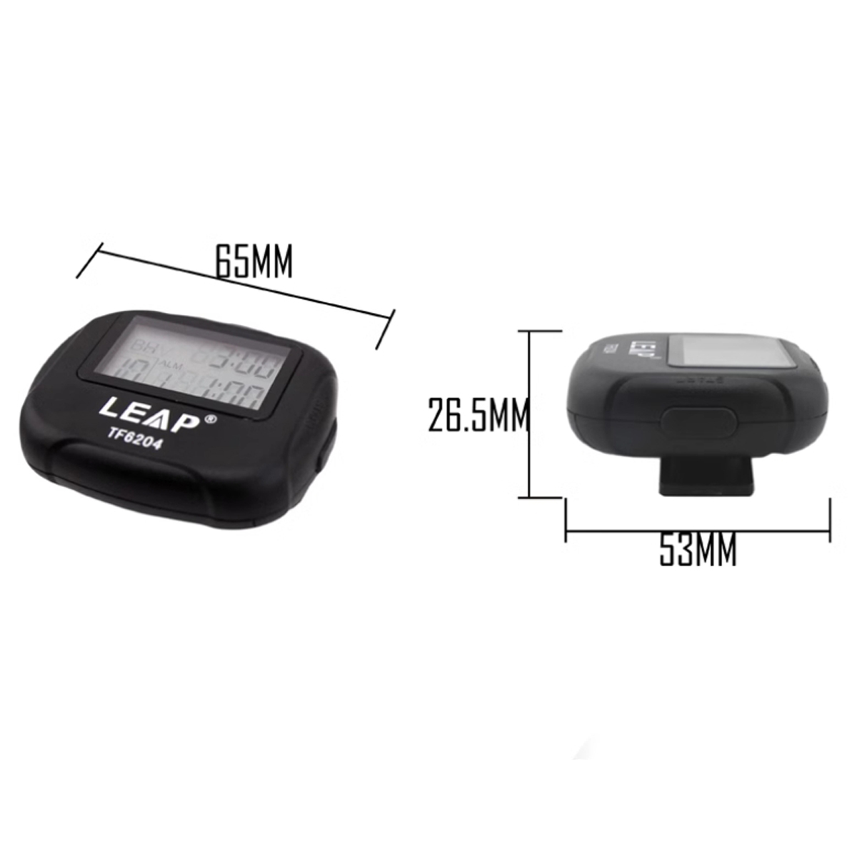 Temporizador eletrônico de intervalos esportivos TF6204 Temporizador de contagem regressiva como cronômetro GYM Boss