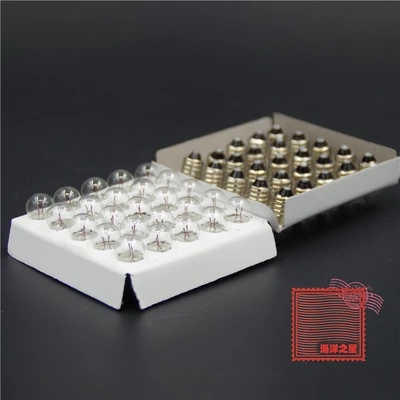 Kleine gloeilampen 2.5V0.3A/3.8 V/1.5 V voor Schroef kleine lamphouder Elektrische Natuurkunde Experiment gereedschap