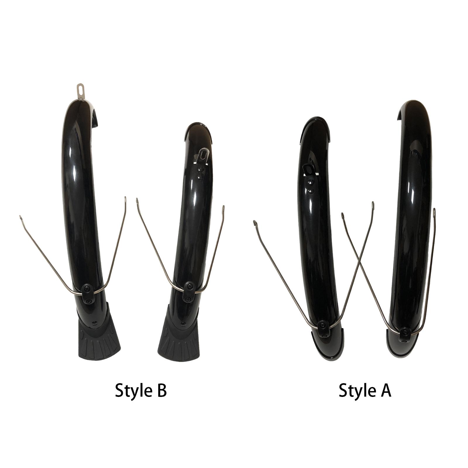 Spatborden voor 20 inch vouwfietswielen, voor- en achterbescherming