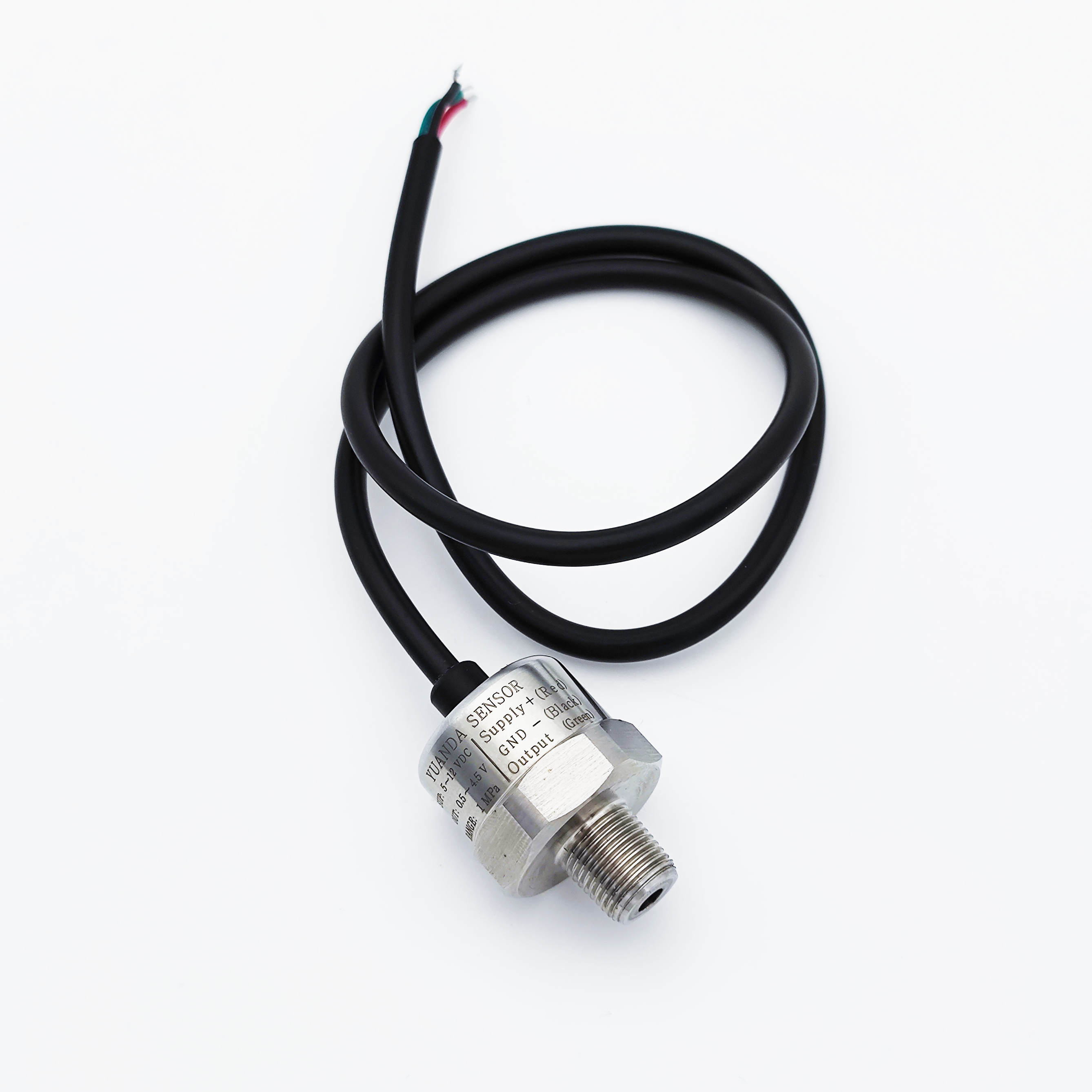 Druksensorzender voor water, olie, brandstof, gas, lucht,  g1/8 5v keramische sensor, roestvrij staal, 0.5 mpa , 1.2 mpa transducer