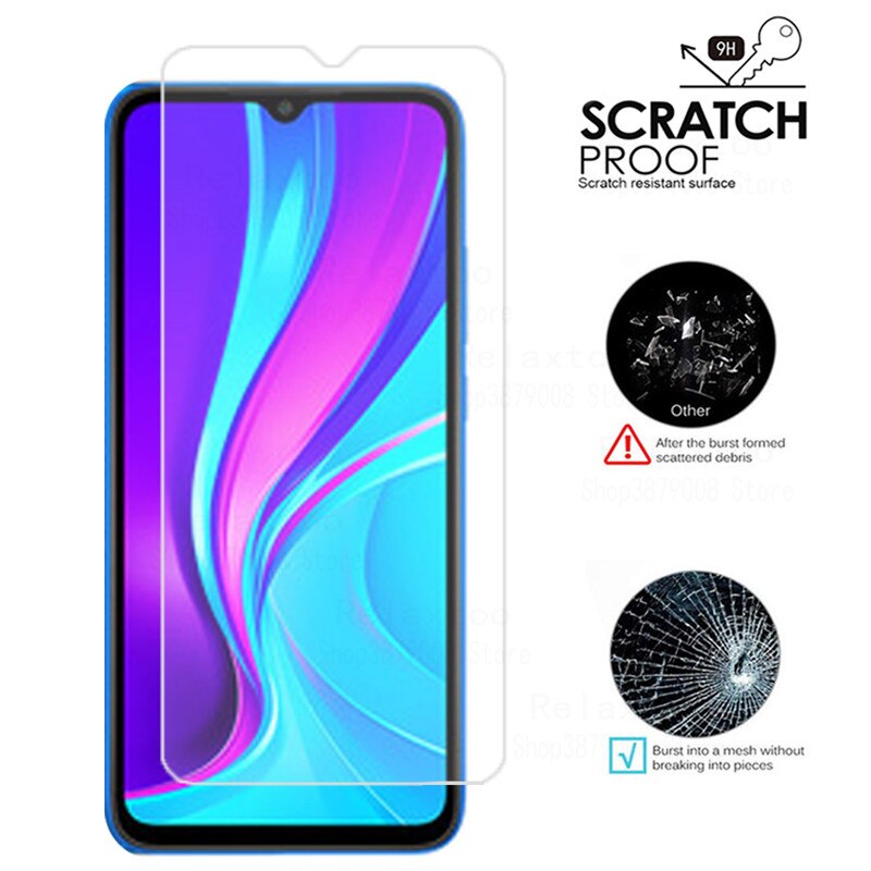 telecamera lente protettore per xiaomi redmi 9c nfc Protezione dello schermo in Vetro Temperato xaomi xiomi redmi 9 c c9 Glas Copertura redmi9c caso