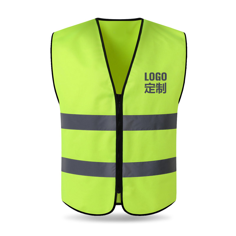 Reflecterende vest verkeer waarschuwing sanitaire veiligheid bescherming jas automobiel jaarlijkse inspectie bouw fluorescerende kleding