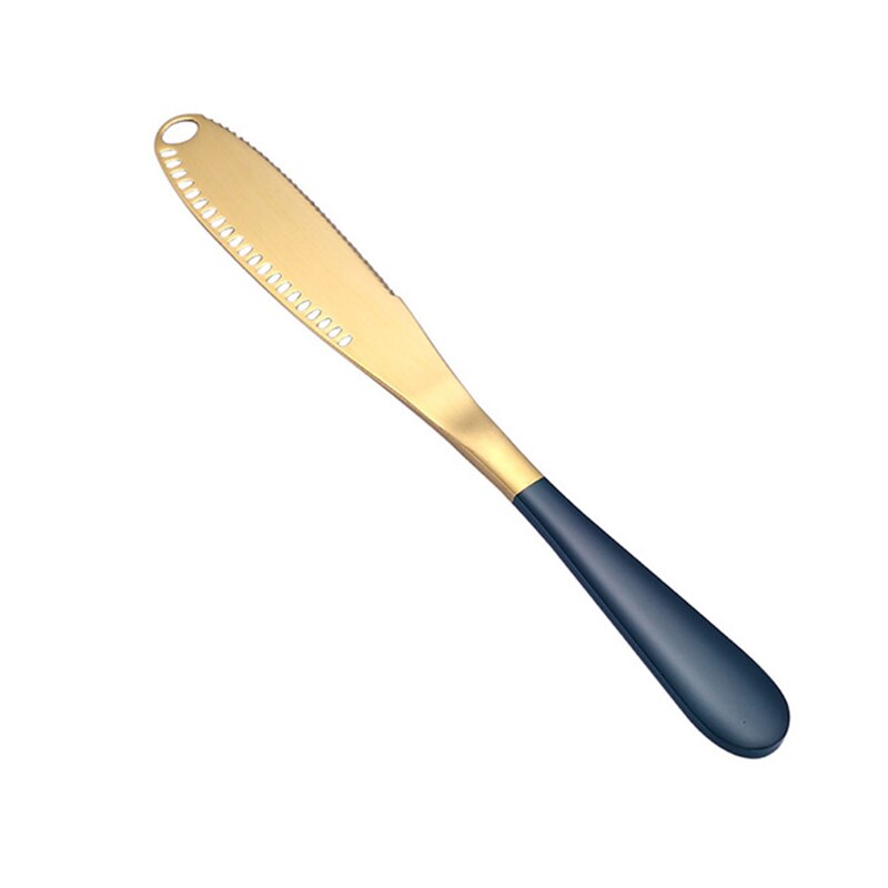 Couteau à beurre multifonction en acier inoxydable, ustensile à crème, ustensile à Dessert, Toast pour casse-croûte, outils de cuisine: 05