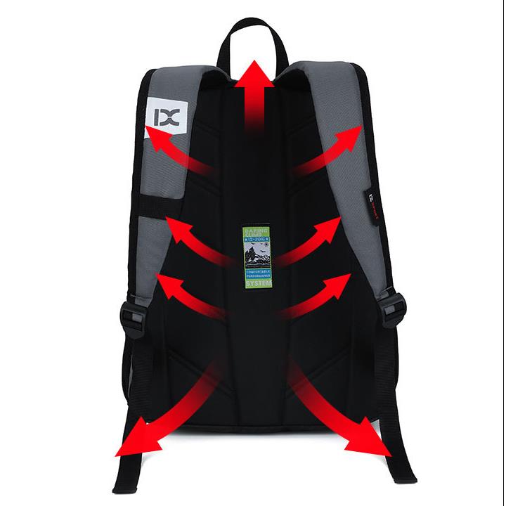 Xiaomi Urban men and women leisure sports backpack College style Student backpack Outdoor travel bag Waterproof and wearable