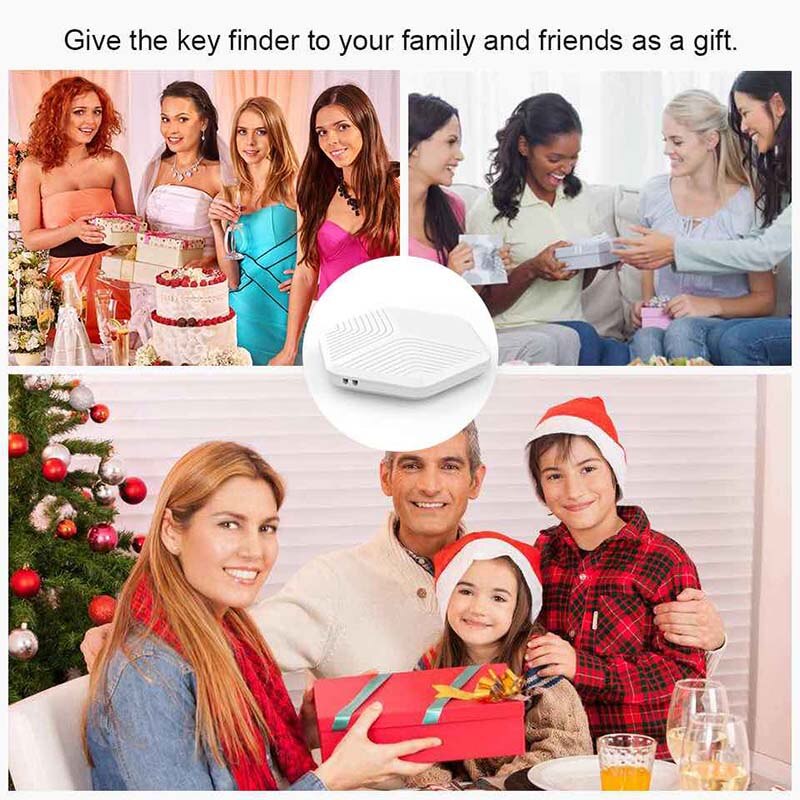 Bluetooth Smart Finder Alarm Tile Wallet Keys Alarm Locator Realtime Kids Pets Anti-Lost With Tuya Smart Life APP Useful Tracker